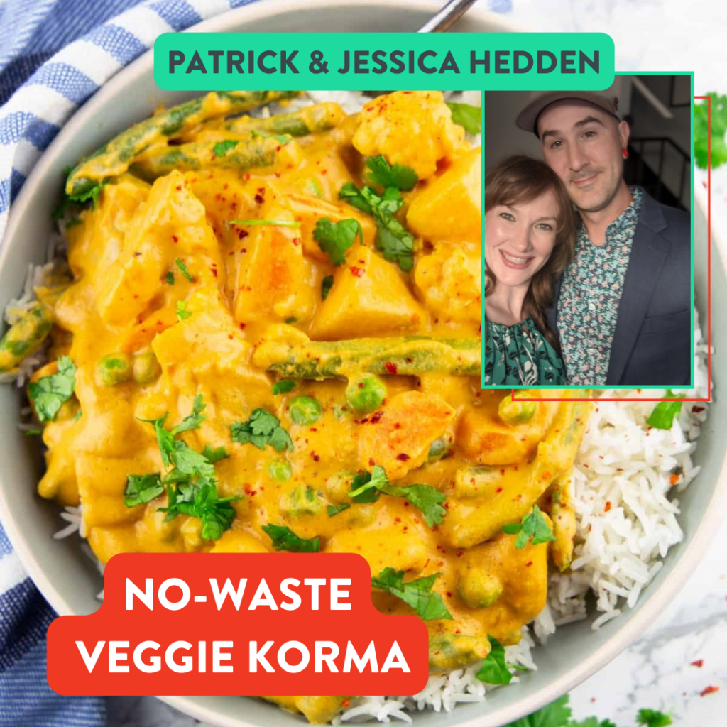 No Waste Veggie Korma by Patrick Jessica Hedden